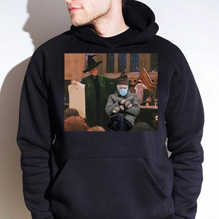 Harry Potter Bernie Sanders Mittens Sitting Inauguration Meme t-shirt hoodie