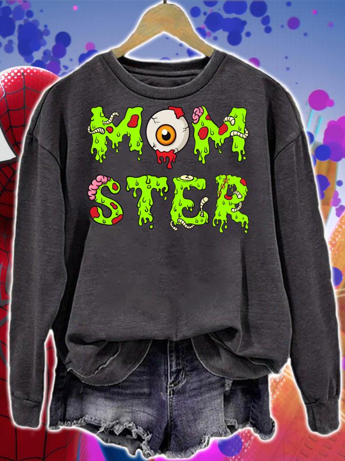 Halloween for Mom Mom-ster t-shirt sweatshirt