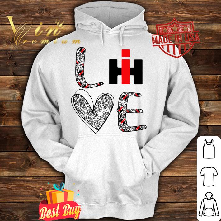 Love International Harvester logo t-shirt hoodie