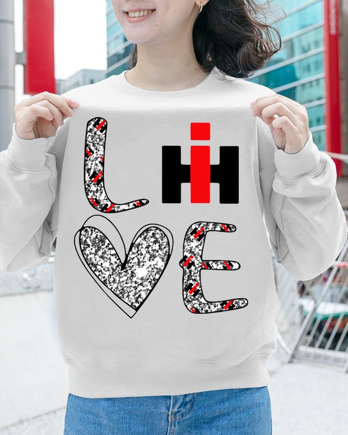 Love International Harvester logo t-shirt sweatshirt