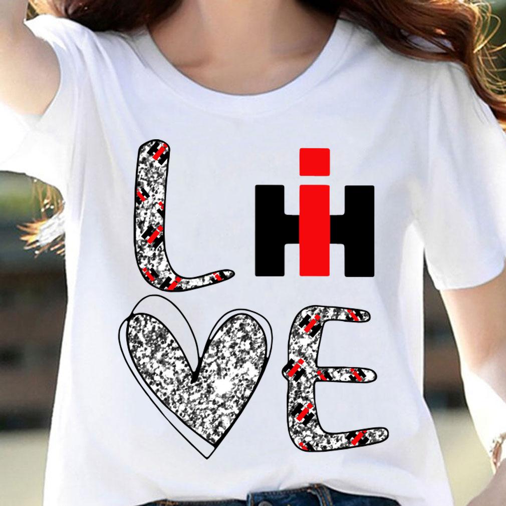 Love International Harvester logo t-shirt woman shirt