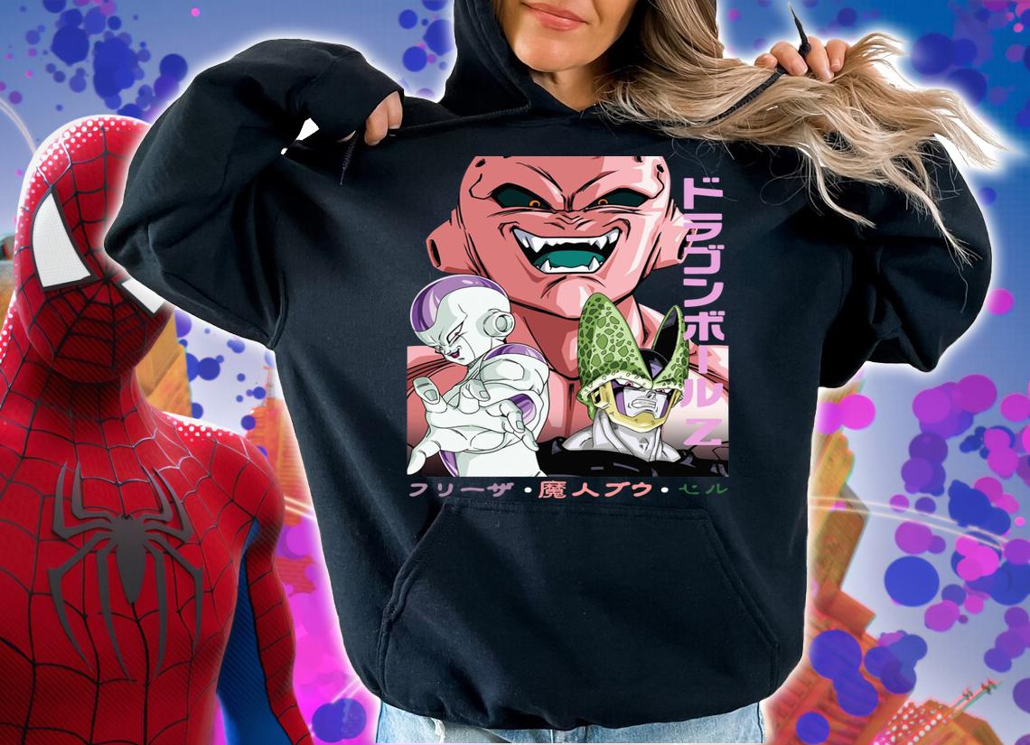 Dragon Ball Z Mabu Frieza Piccolo Cell t-shirt hoodie