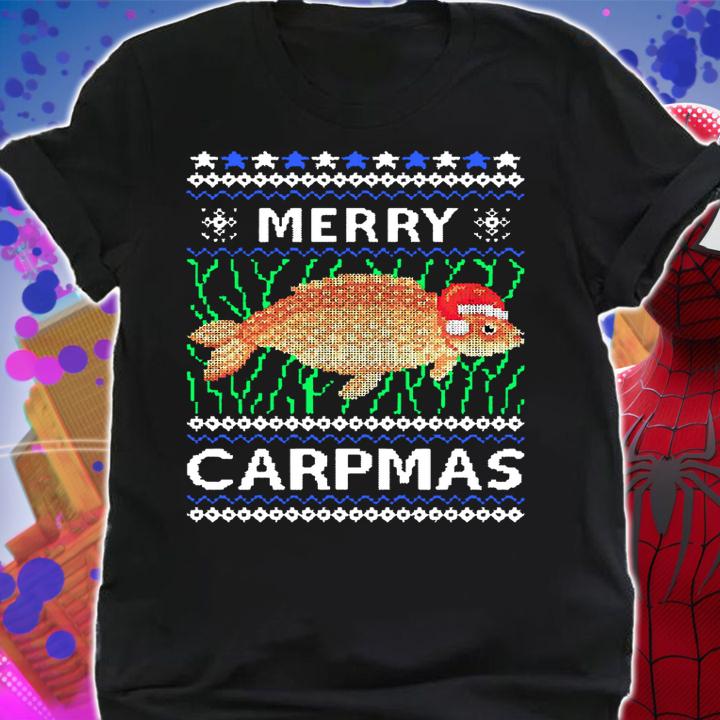 Merry carpmas christmas sweater t-shirt shirt