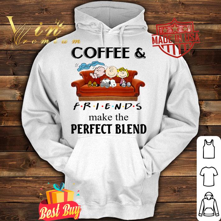 Peanuts characters Coffee & Friends make the perfect blend t-shirt hoodie