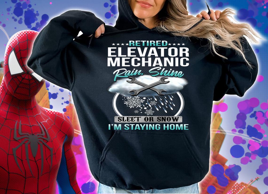 Retired Elevator Mechanic Just Like A Regular Elevator Mechanic t-shirt hoodie