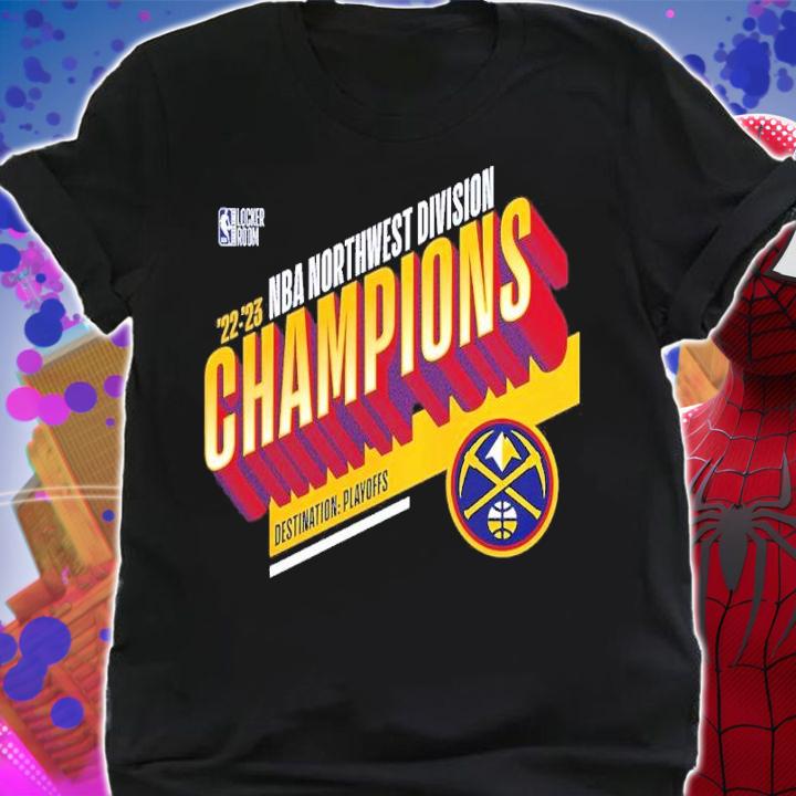 Denver Nuggets Northwest Division Champions Locker Room 2023 t-shirt shirt