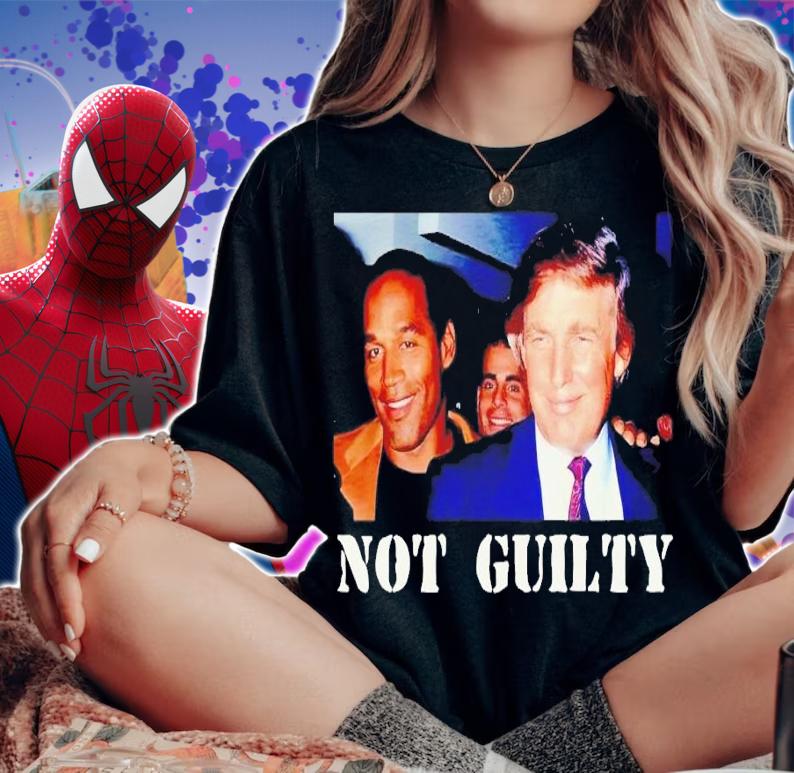 Donald Trump OJ Simpson not guilty t-shirt woman shirt