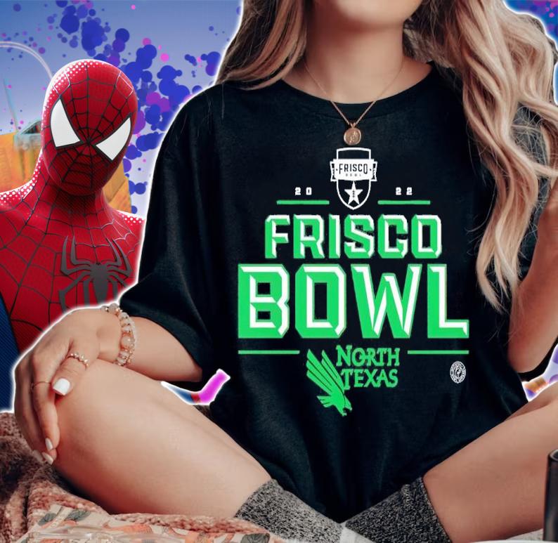 2022 Frisco Bowl North Texas Mean Green shirt t-shirt woman shirt