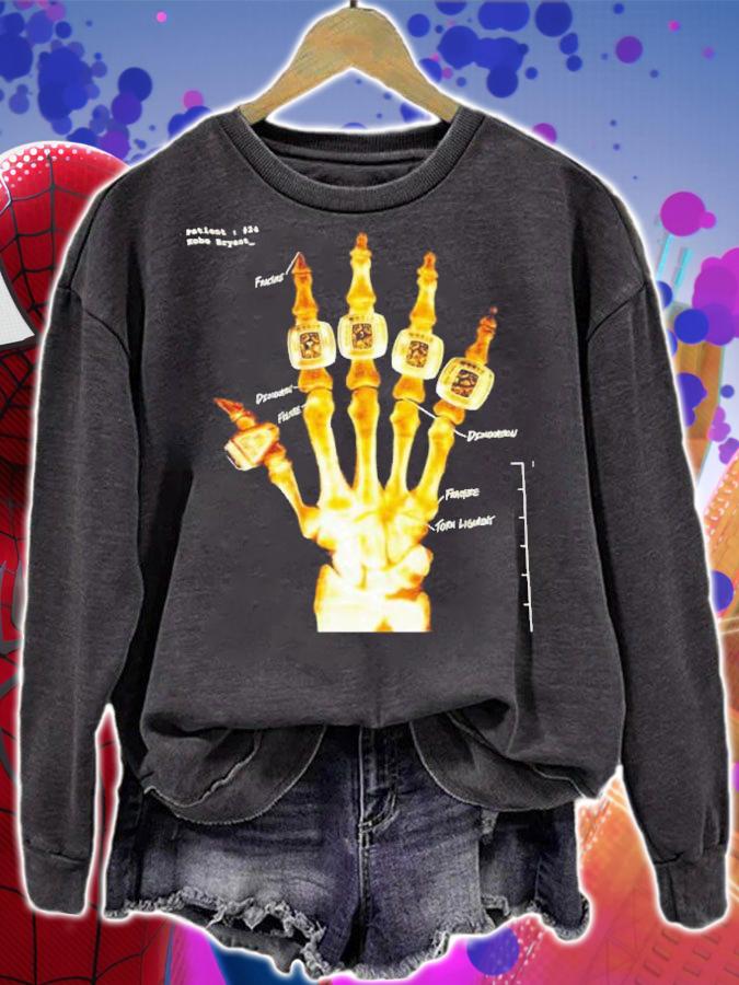 5 Rings Skeleton Kobe Bryant Shirt t-shirt sweatshirt