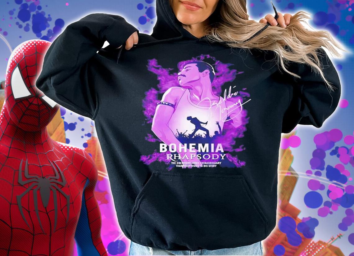 Bohemia Rhapsody the only thing more extraordinary than their music is his story shirt t-shirt hoodie