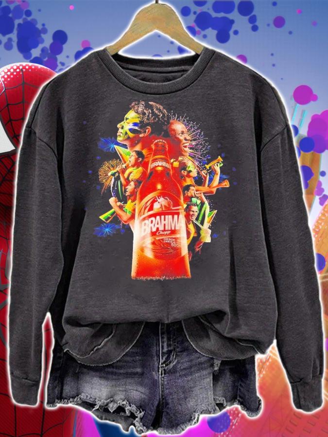 Brahma Champs Brahma Chopp Brazilian beer and firework shirt t-shirt sweatshirt