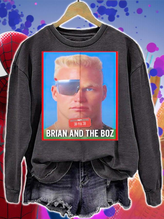 Brian Bosworth and the boz shirt t-shirt sweatshirt