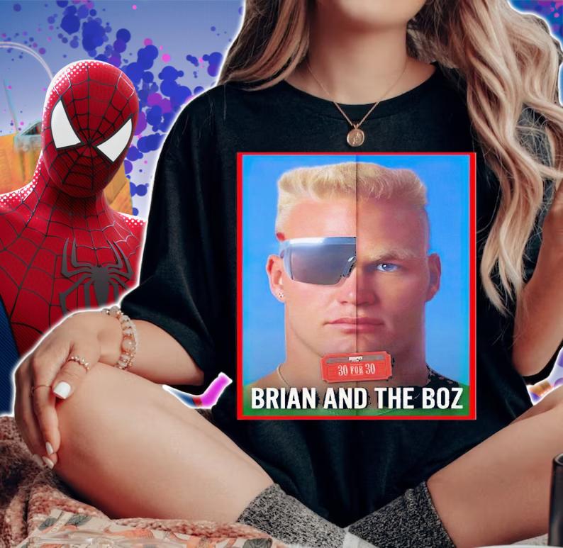Brian Bosworth and the boz shirt t-shirt woman shirt