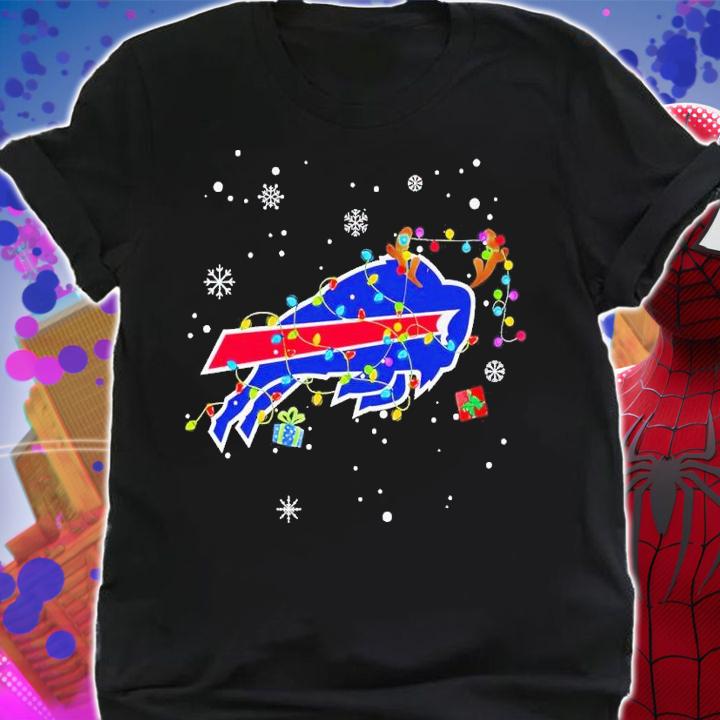 Buffalo Bills Christmas lights shirt t-shirt shirt