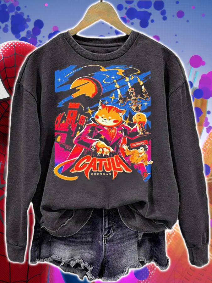 Catula Cat Vampire shirt t-shirt sweatshirt