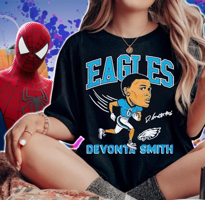 Eagles Devonta Smith Signature shirt t-shirt woman shirt