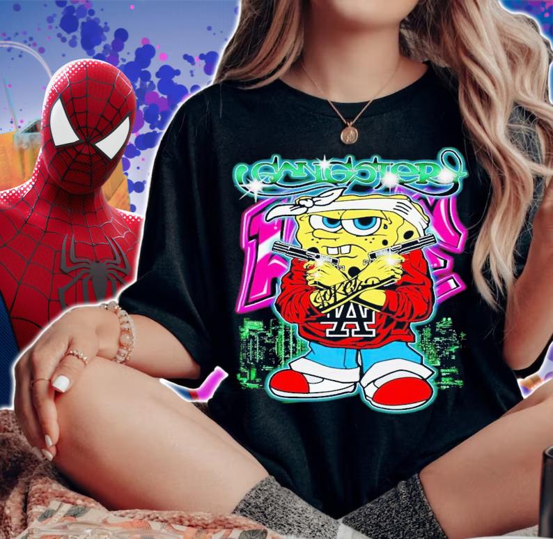 Gangster Sponge LA shirt t-shirt woman shirt