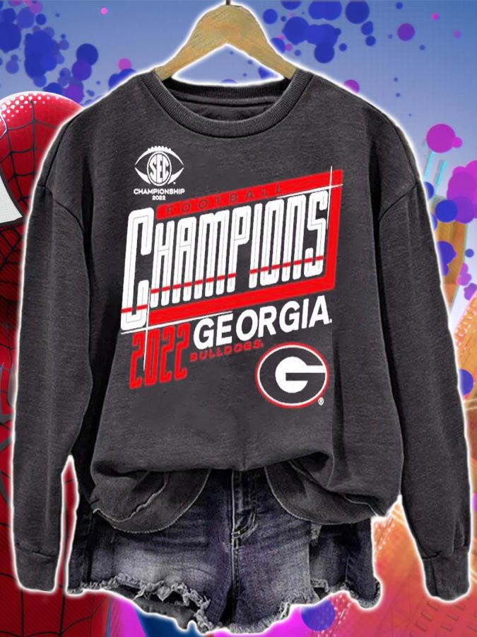 Georgia Bulldogs 2022 SEC Football Conference Champions Shirt t-shirt sweatshirt