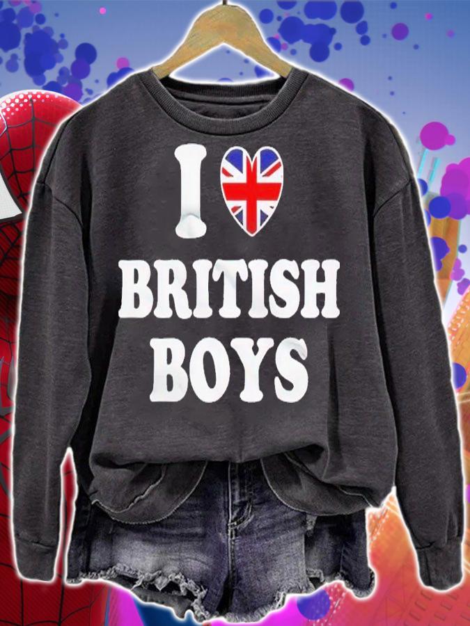 I love British boys shirt t-shirt sweatshirt