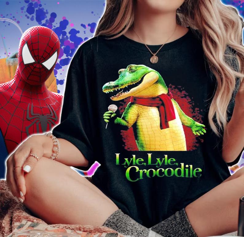 Lyle Lyle Crocodile Movie Singing Lyle Shirt t-shirt woman shirt
