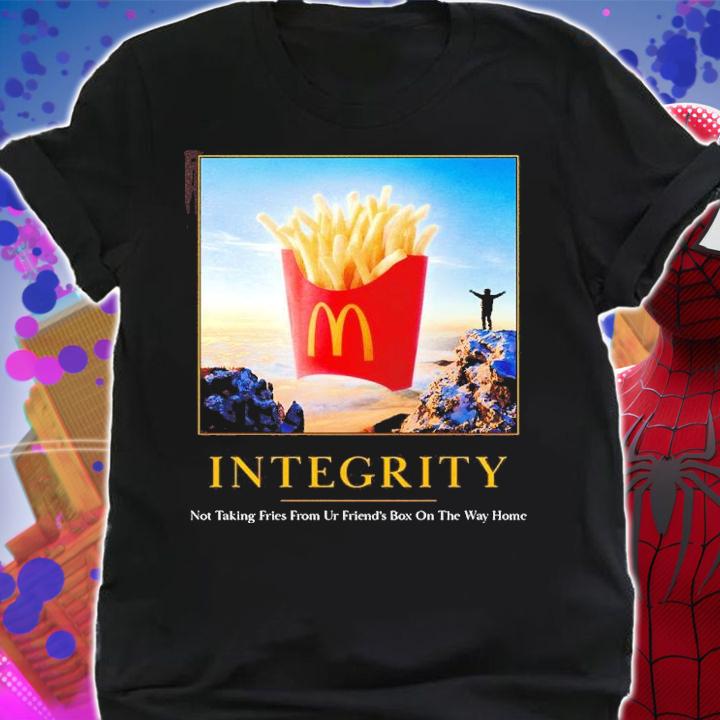 McDonald's French Fries Integrity Shirt t-shirt shirt