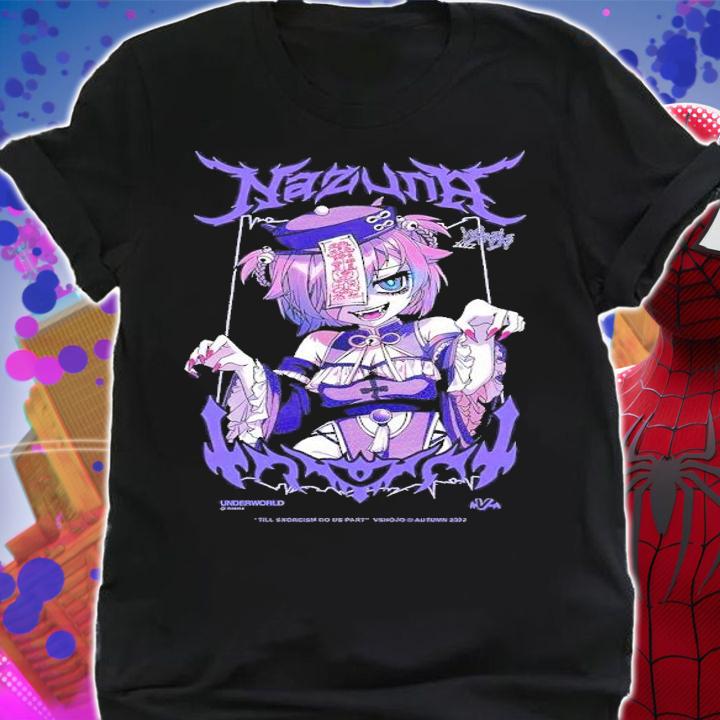 Nazuna till exorcism do us part Vshojo shirt t-shirt shirt