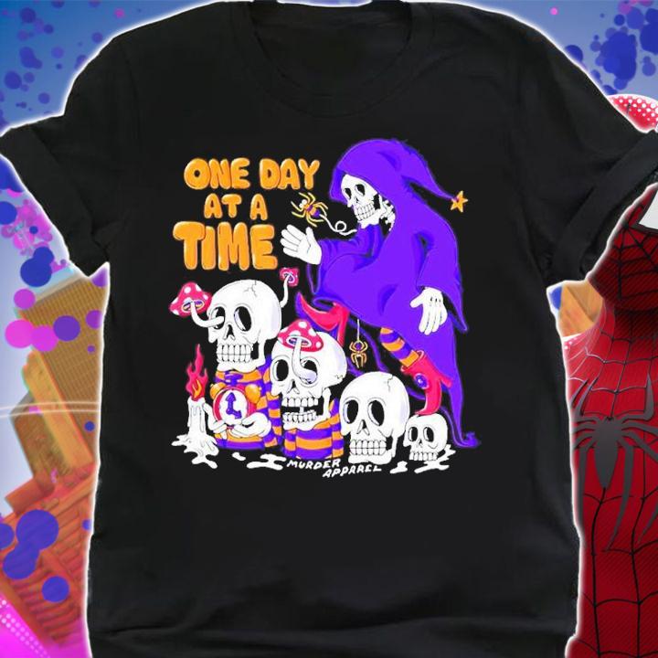 Skull One Day At A Time Shirt t-shirt shirt