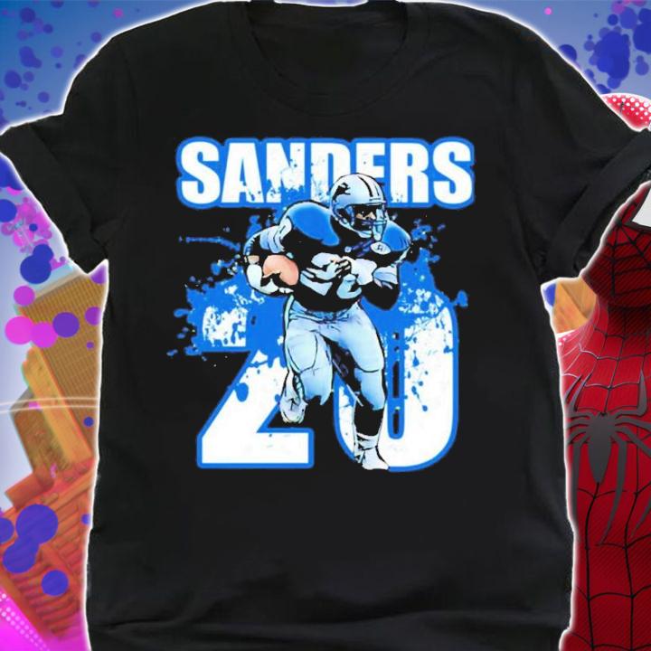 Barry Sanders Detroit Lions Football Shirt t-shirt