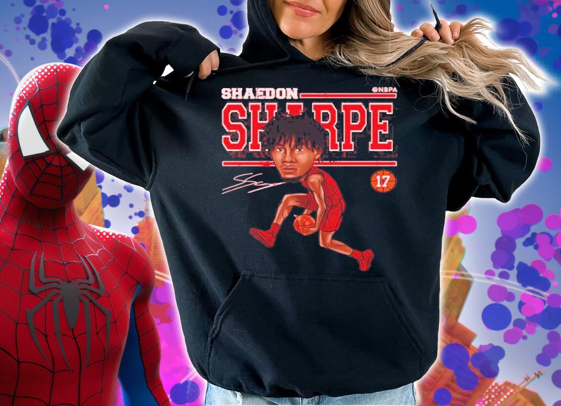 Shaedon Sharpe Portland Cartoon Basketball Signature Shirt t-shirt