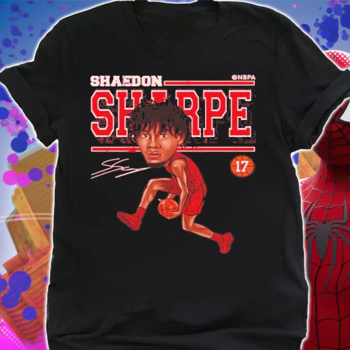 Shaedon Sharpe Portland Cartoon Basketball Signature Shirt t-shirt