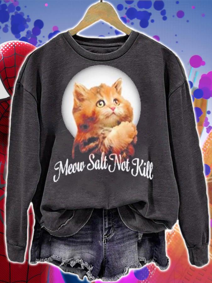 Meow Shalt Not Kill t-shirt sweatshirt