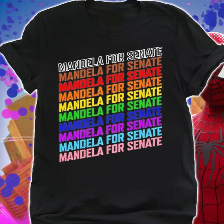 Mandela Barnes For U.S. Senate Mandela For Senate Cory Booker T-Shirt t-shirt shirt