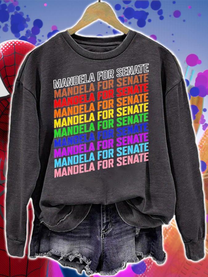 Mandela Barnes For U.S. Senate Mandela For Senate Cory Booker T-Shirt t-shirt sweatshirt