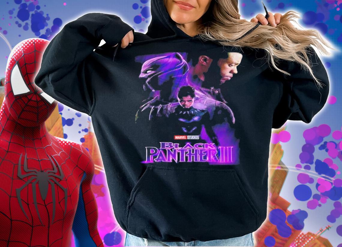 Marvel Characters Black Panther 2 Wakanda Forever New Movie 2022 Shirt t-shirt