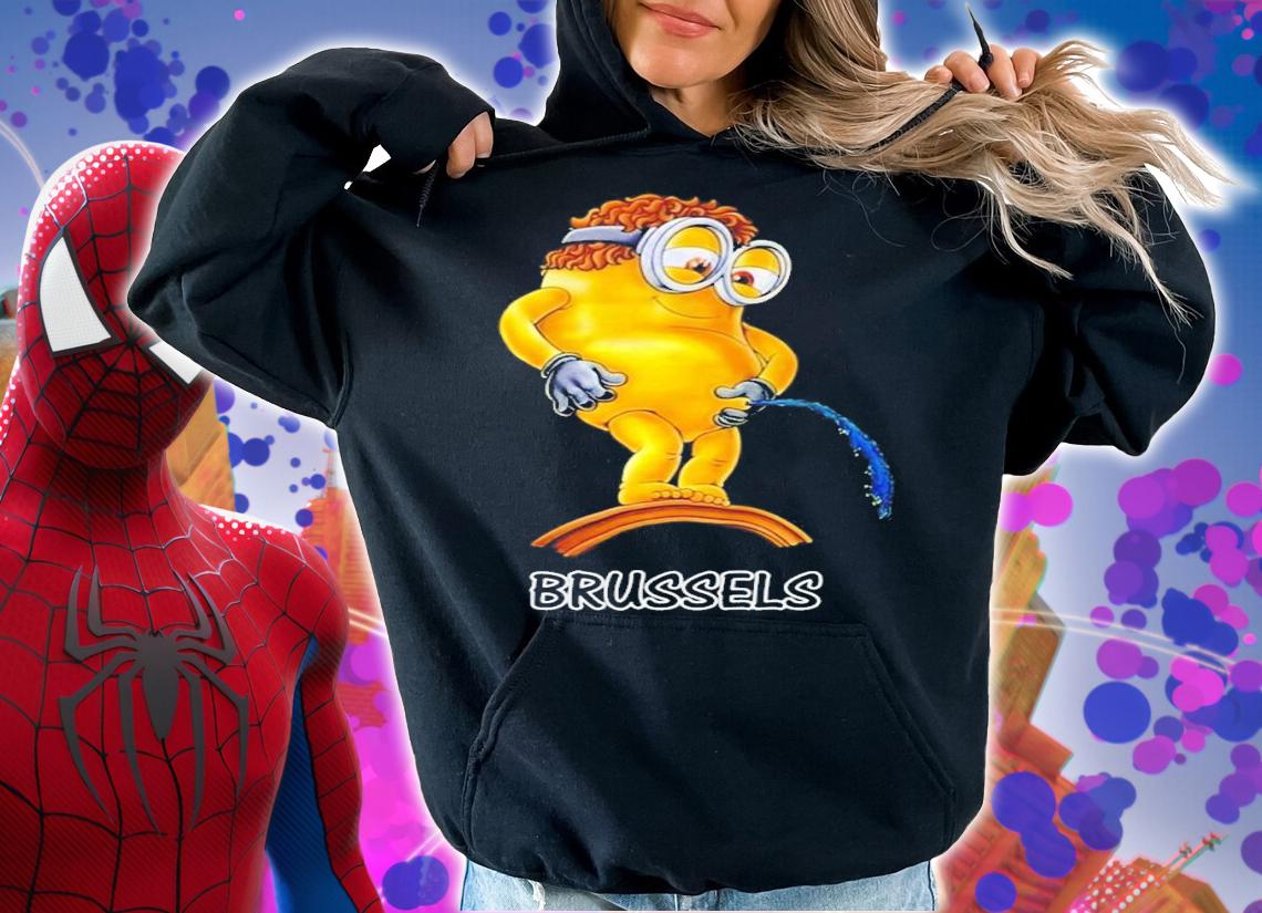 Minion Brussels pee shirt t-shirt hoodie