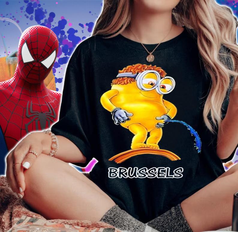 Minion Brussels pee shirt t-shirt woman shirt