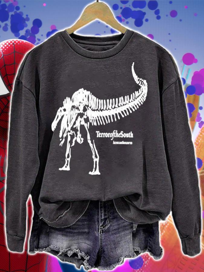 Black Terror Of The South Acrocanthosaurus T-Shirt t-shirt sweatshirt