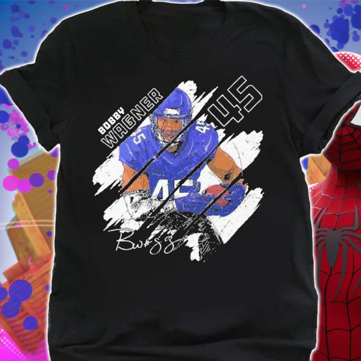 Bobby Wagner Los Angeles R Stripes Football Shirt t-shirt shirt