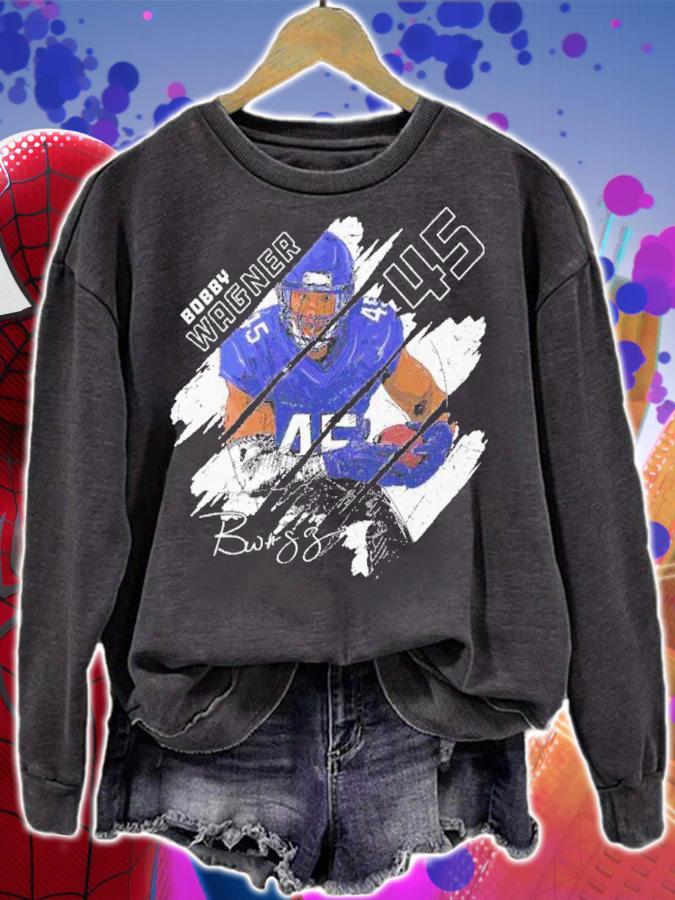 Bobby Wagner Los Angeles R Stripes Football Shirt t-shirt sweatshirt