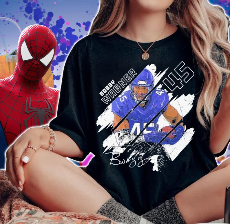 Bobby Wagner Los Angeles R Stripes Football Shirt t-shirt woman shirt