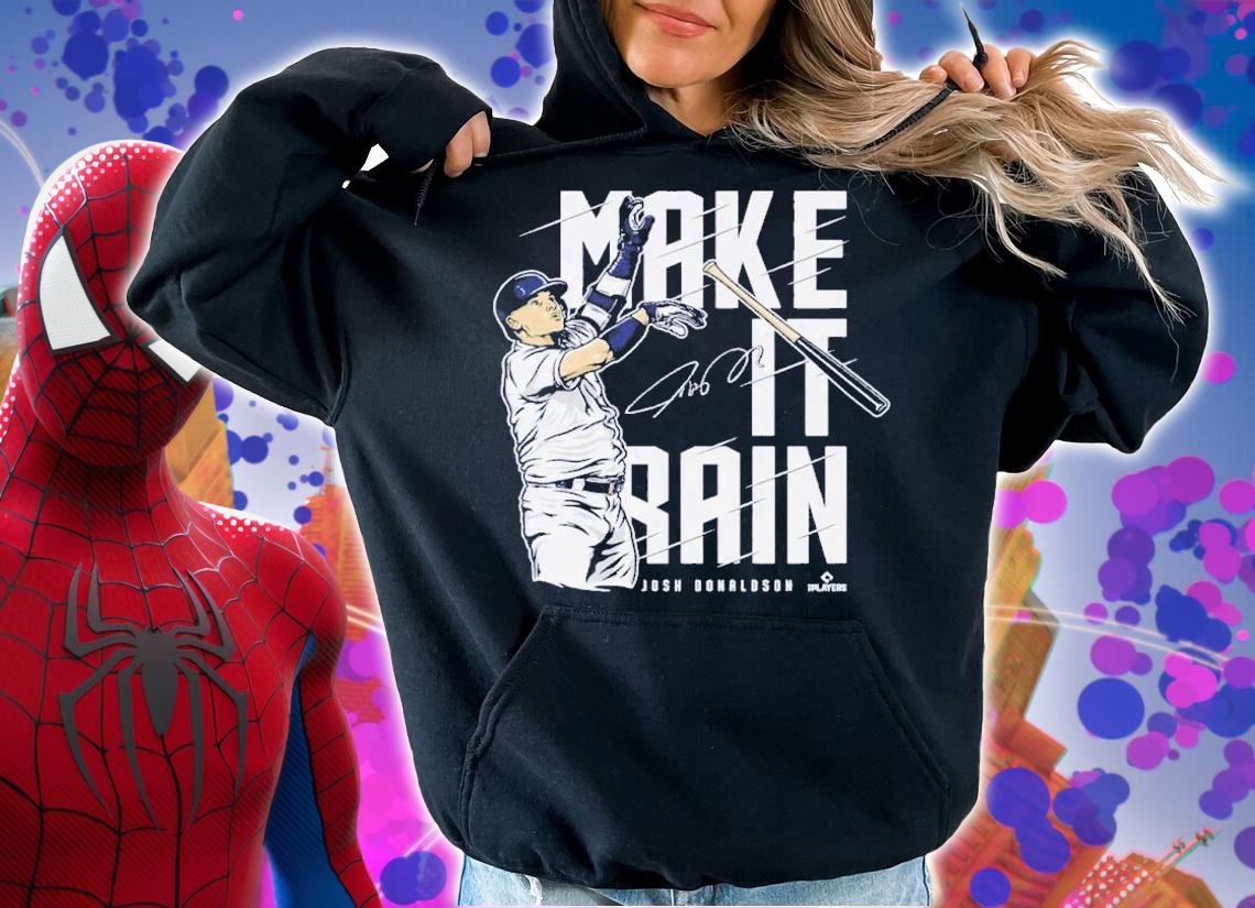 Josh Donaldson New York Y Make It Rain Baseball Signature Shirt t-shirt