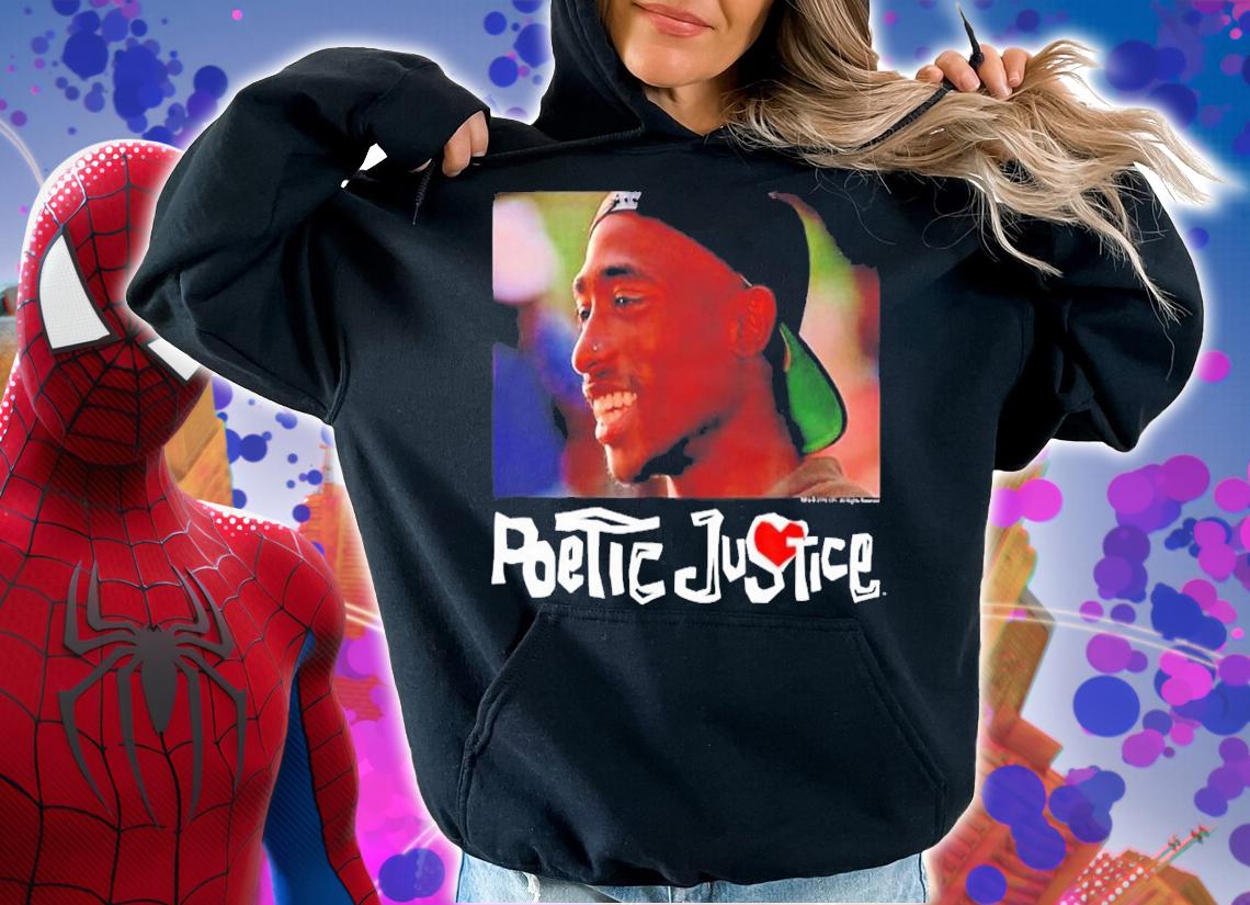 Old School Hiphop Poetic Justic 2PAC Justice T-Shirt t-shirt hoodie