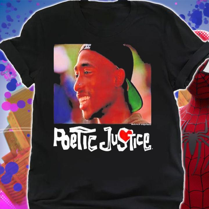 Old School Hiphop Poetic Justic 2PAC Justice T-Shirt t-shirt shirt