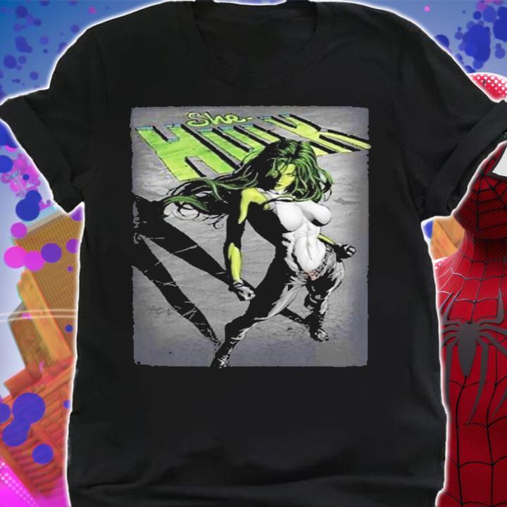 She Hulk Marvel She-Hulk Shadow Shirt t-shirt shirt