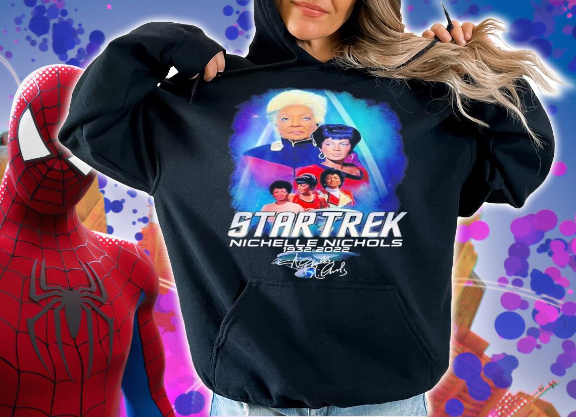 Star Trek Nichelle Nichols 1932 2022 signature shirt t-shirt