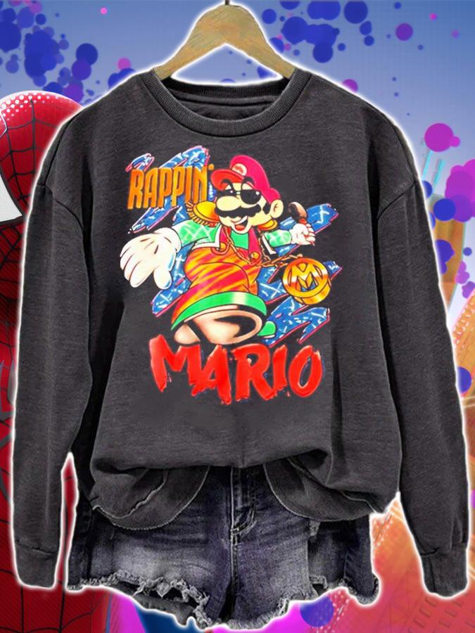 Super Mario Broth Rappin' Mario Shirt t-shirt sweatshirt