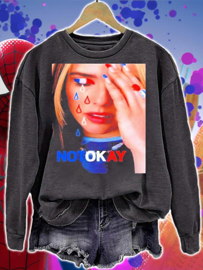 Zoey Deutch Not Okay Shirt t-shirt sweatshirt