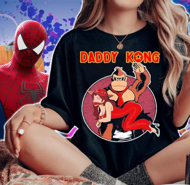 Daddy Kong With Pauline Shirt t-shirt woman shirt