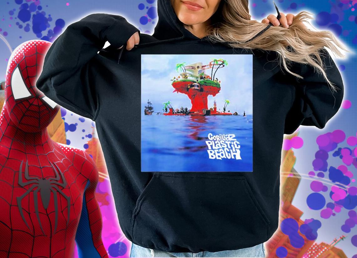 Gorillaz Plastic Beach T-Shirt t-shirt hoodie