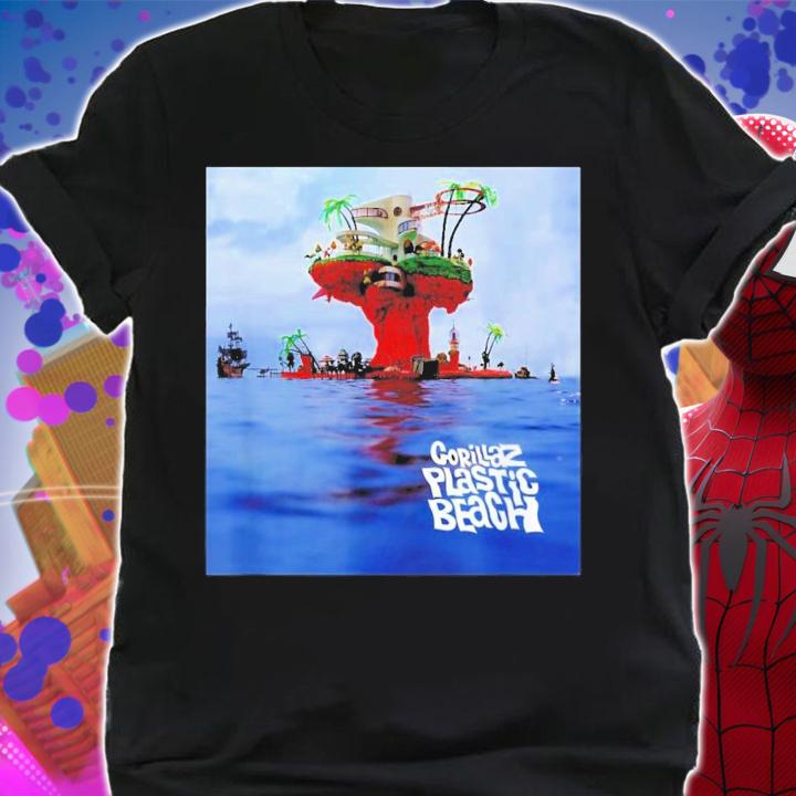 Gorillaz Plastic Beach T-Shirt t-shirt shirt